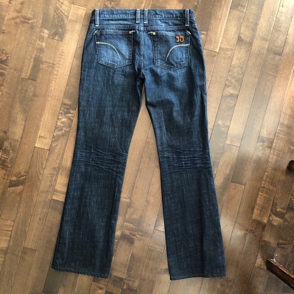 JOE’S Jeans Dark Wash Low Rise Slim Bootcut Jeans Size 27 - Picture 7 of 14